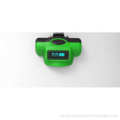 New Design Cordless Mining Headlamp with OLED!